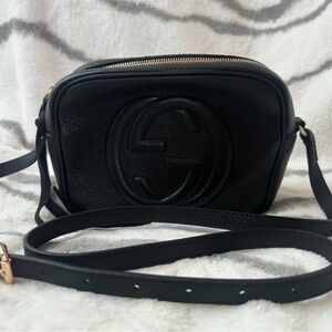 Black Gucci Soho Disco Bag